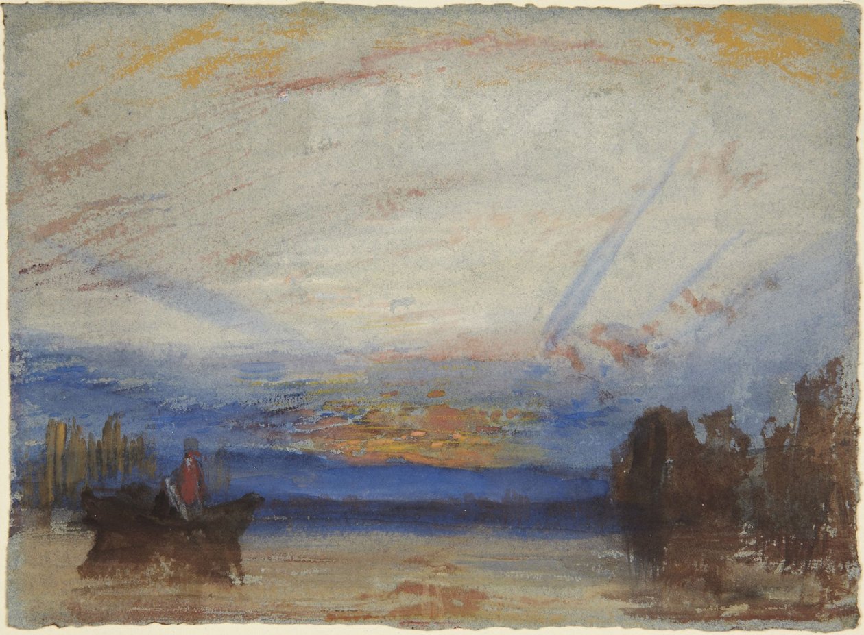 Sunset by Joseph Mallord William Turner