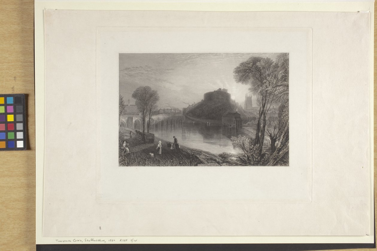 Tamworth Castle, Staffordshire by Joseph Mallord William Turner