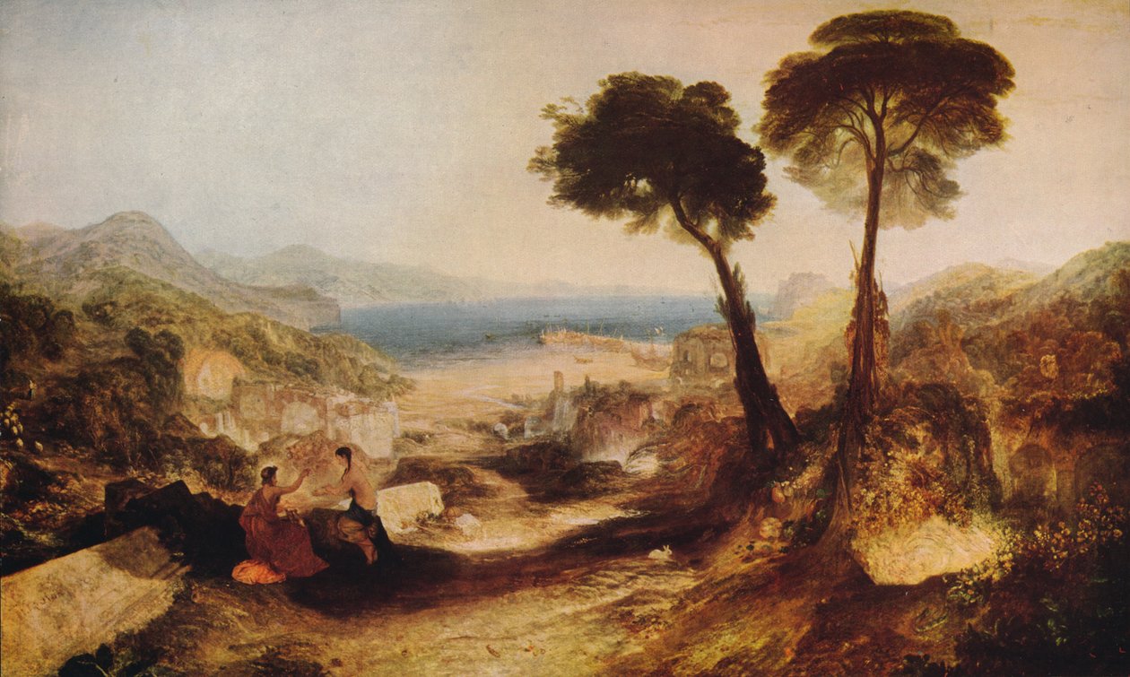 The Bay of Baiae, with Apollo and the Sibyl by Joseph Mallord William Turner