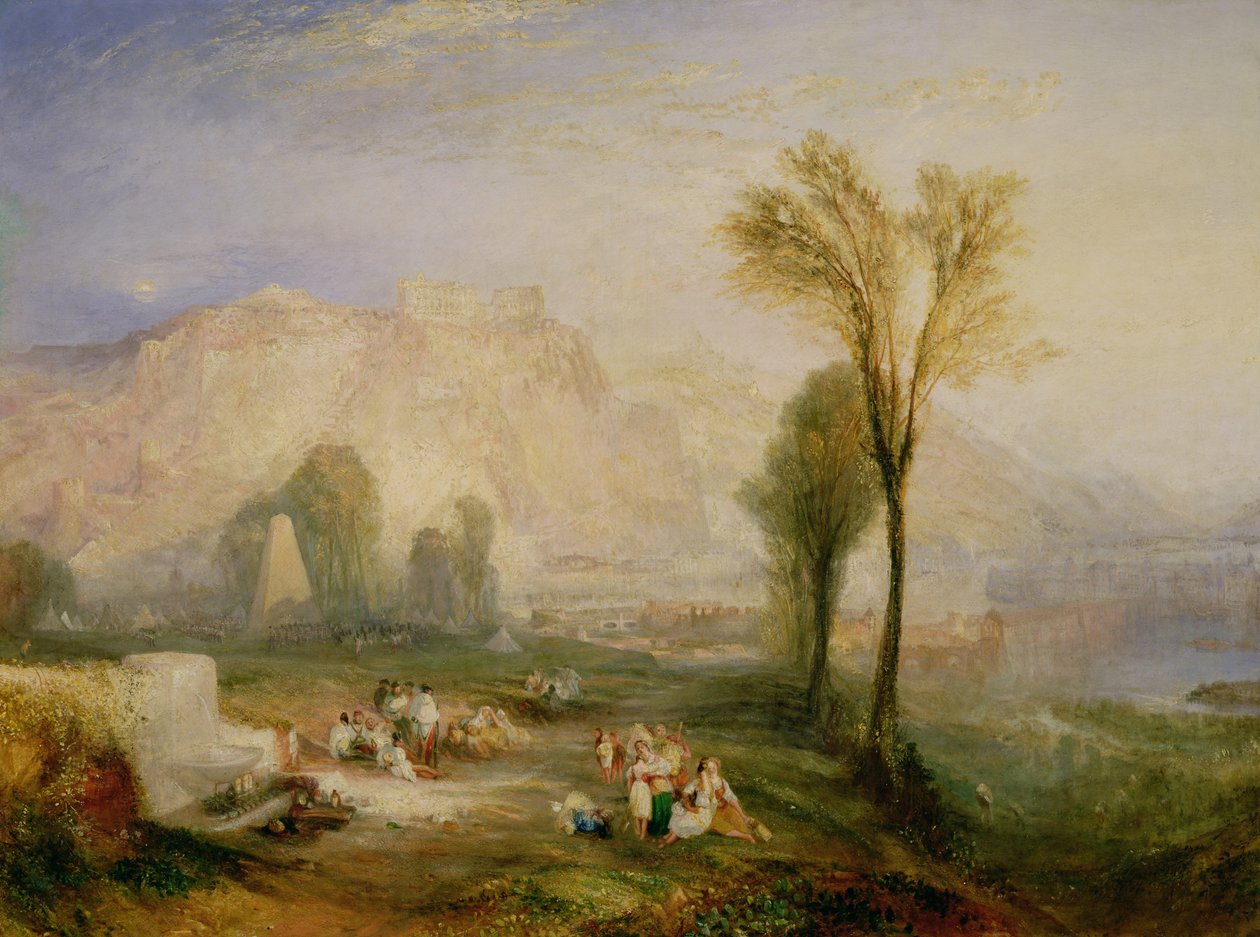 The Bright Stone of Honour (Ehrenbreitstein) and the Tomb of Marceau, from Byron