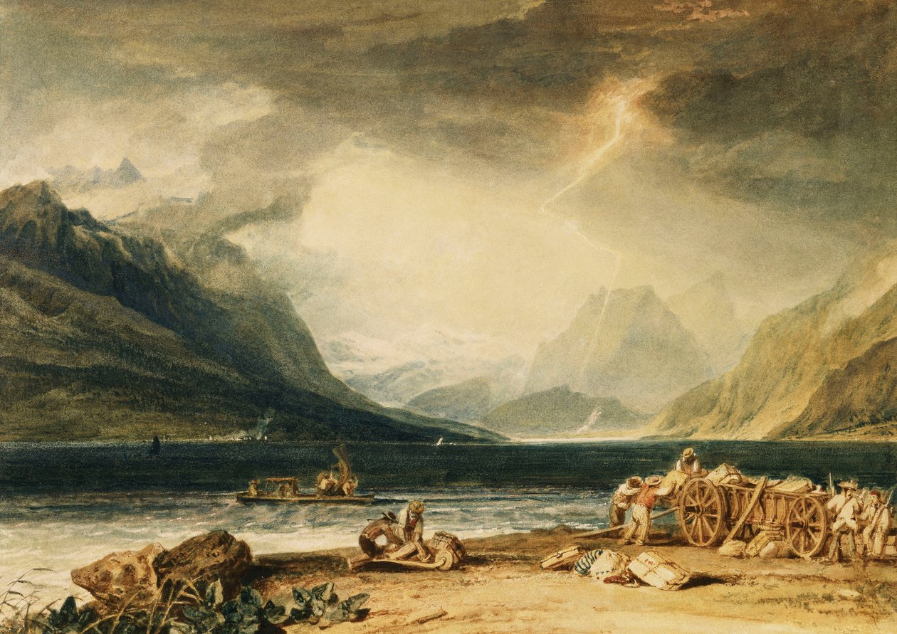 The Lake of Thun, Switzerland, c.1802-10 by Joseph Mallord William Turner