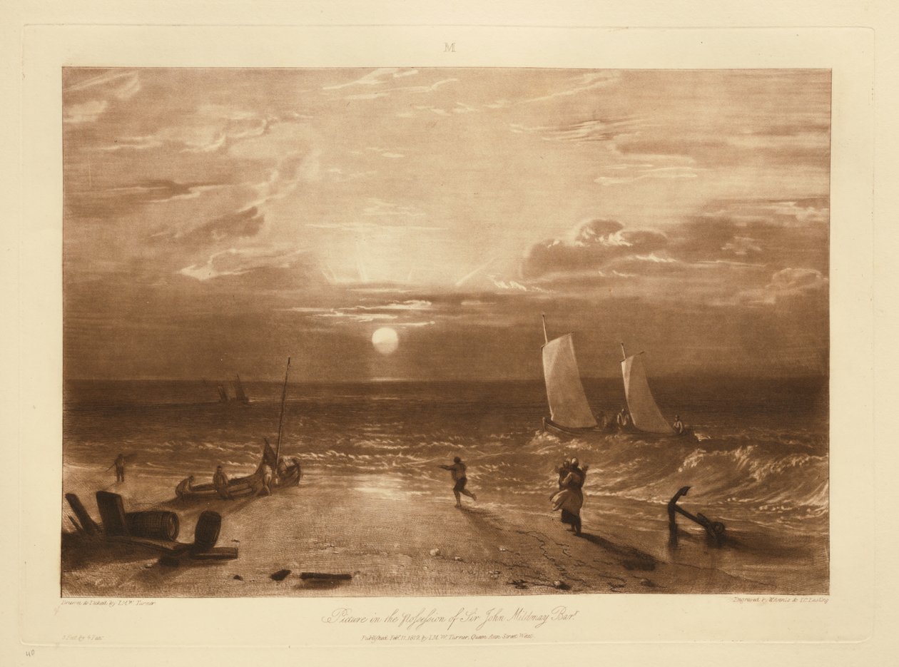 The Mildmay Sea Piece by Joseph Mallord William Turner