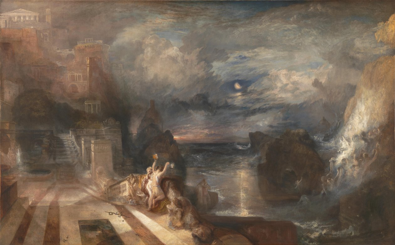 The Parting of Hero and Leander, Before 1837 by Joseph Mallord William Turner