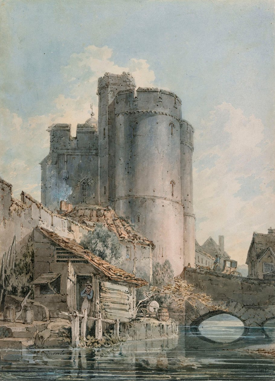 The West Gate, Canterbury, Kent by Joseph Mallord William Turner