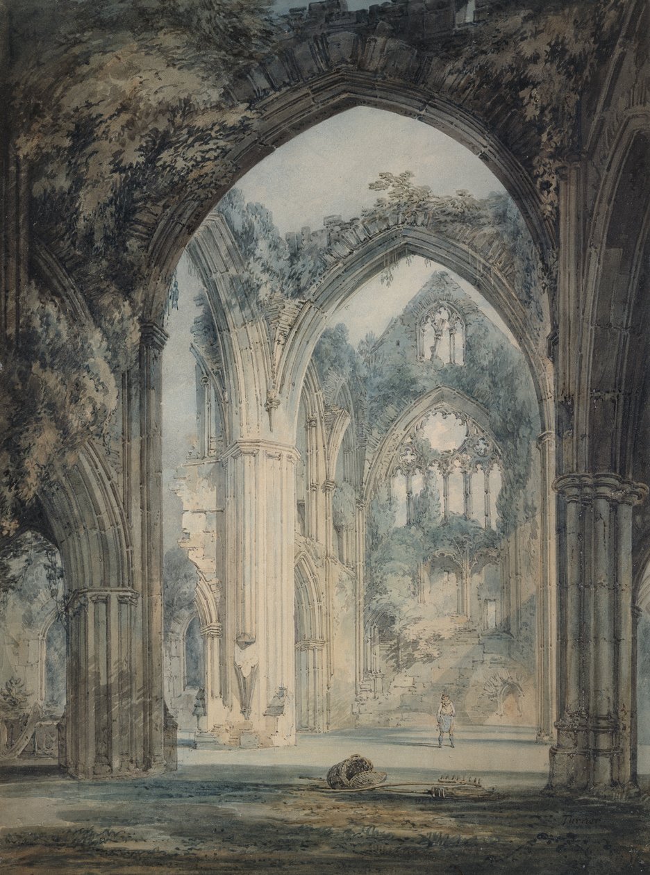 Transept of Tintern Abbey, Monmouthshire by Joseph Mallord William Turner