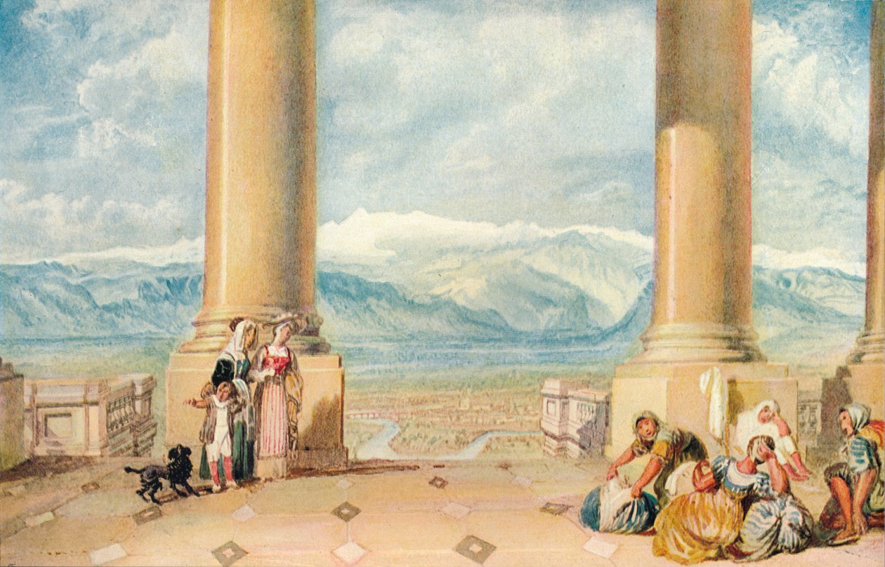 Turin: From the Church of the Superga by Joseph Mallord William Turner