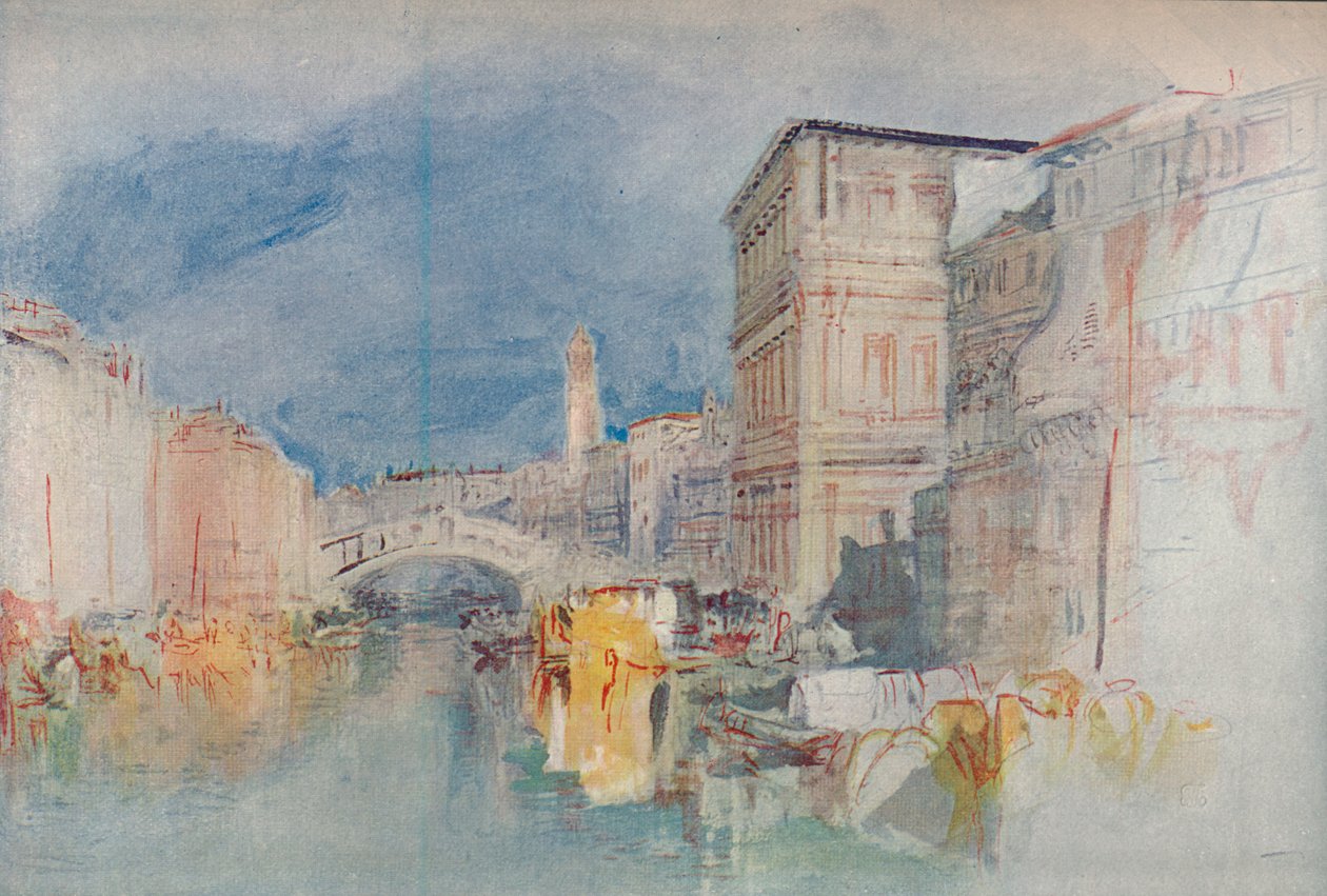 Venice: Casa Grimani and the Rialto by Joseph Mallord William Turner