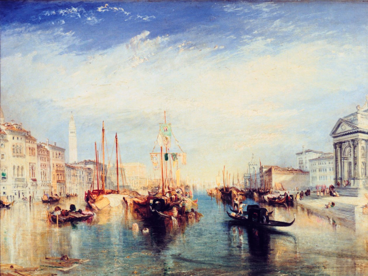 Venice, from the Porch of the Madonna della Salute by Joseph Mallord William Turner