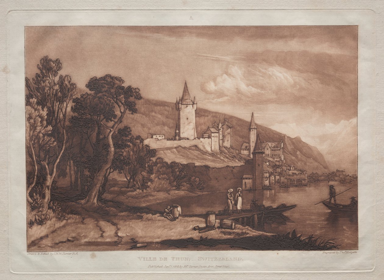 Ville de Thun by Joseph Mallord William Turner