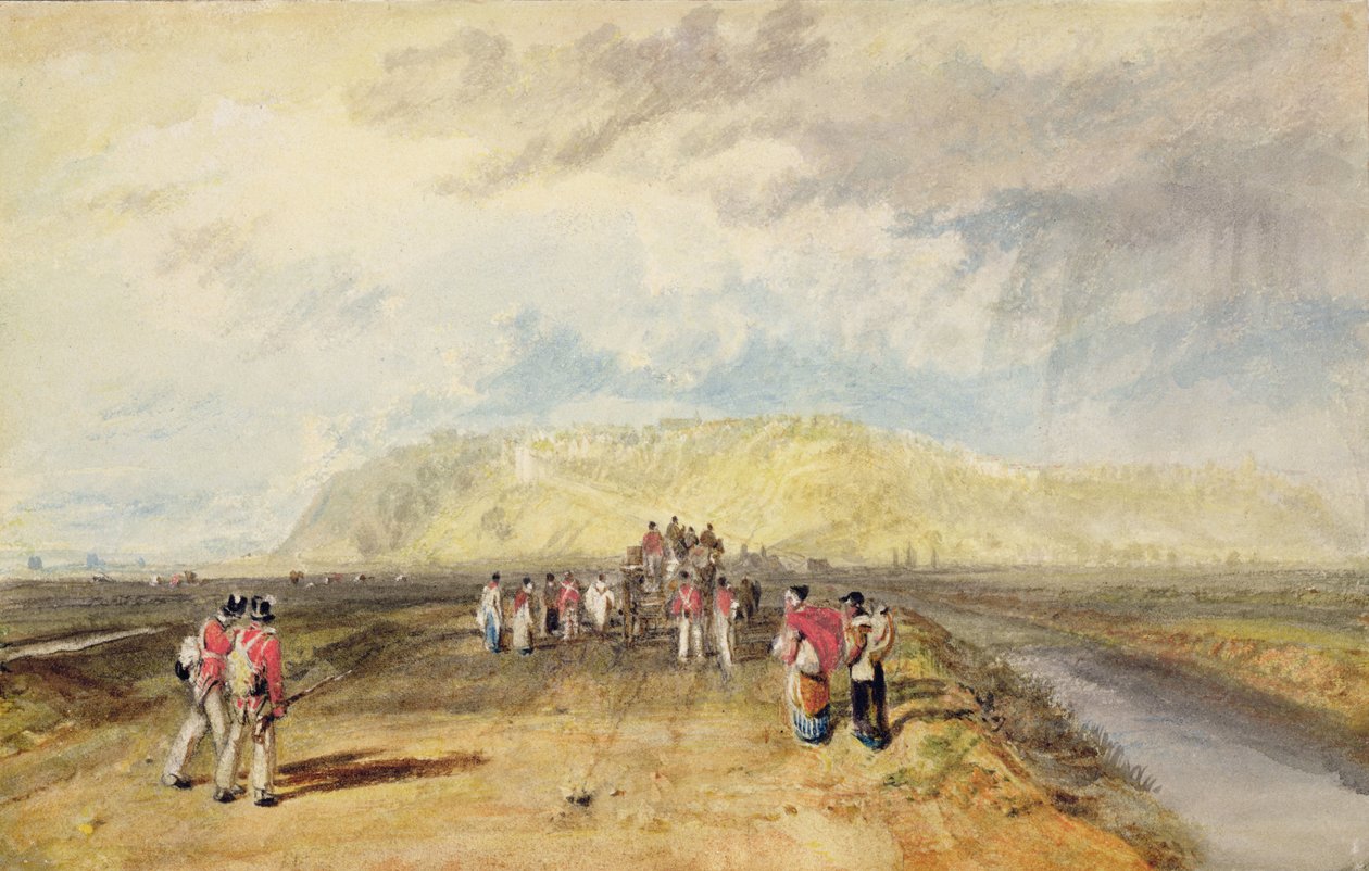 Winchelsea, Sussex, from the Rye Road by Joseph Mallord William Turner