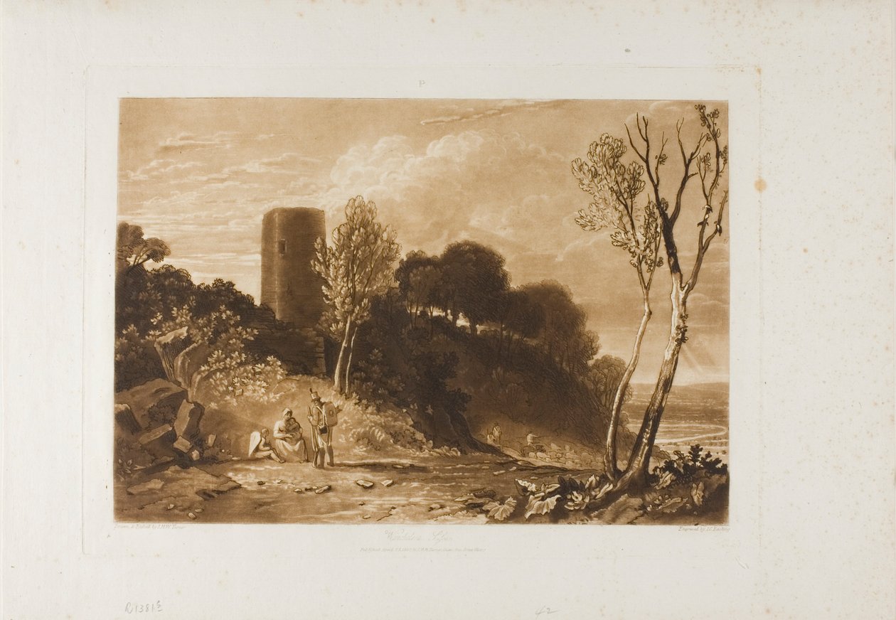 Winchelsea, Sussex, plate 42 from Liber Studiorum by Joseph Mallord William Turner
