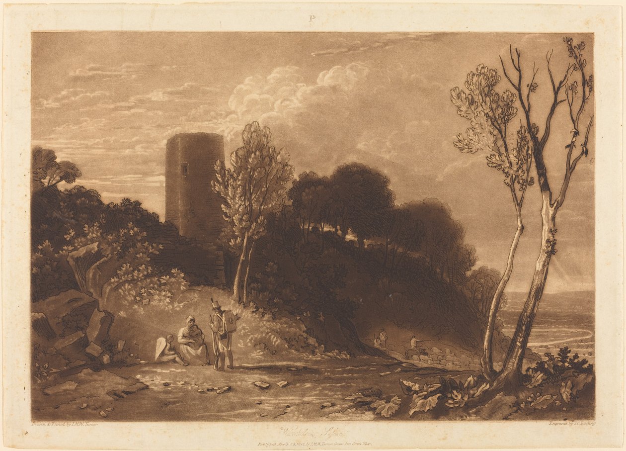 Winchelsea, Sussex by Joseph Mallord William Turner and J.C. Easling