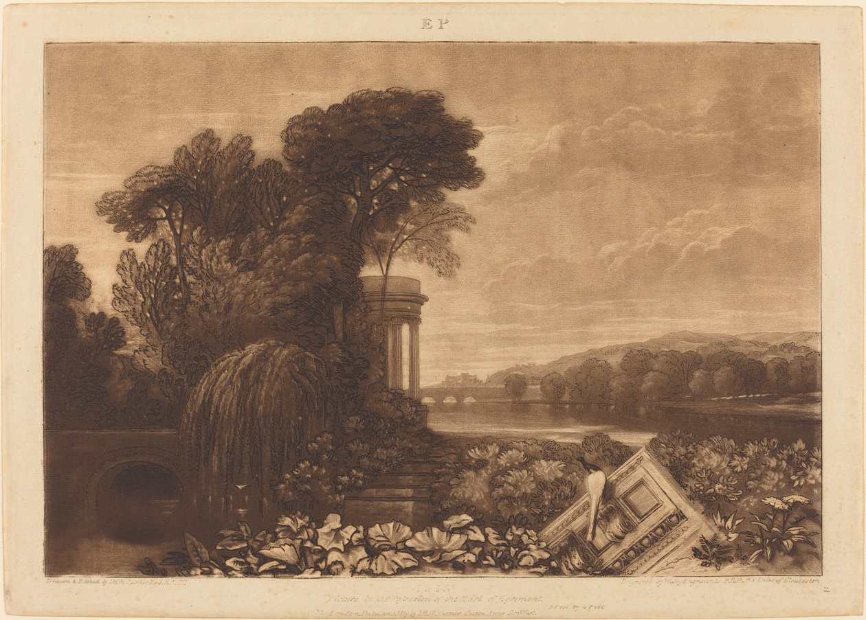 Isis by Joseph Mallord William Turner and William Say
