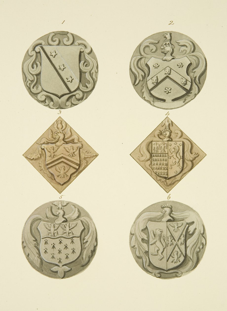 Coats of Arms on Grave Stones in St Thomas