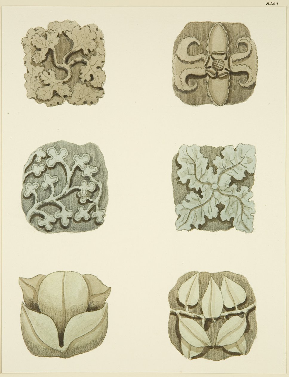 Groin stones in ceiling of St Mary Redcliffe by Joseph Manning