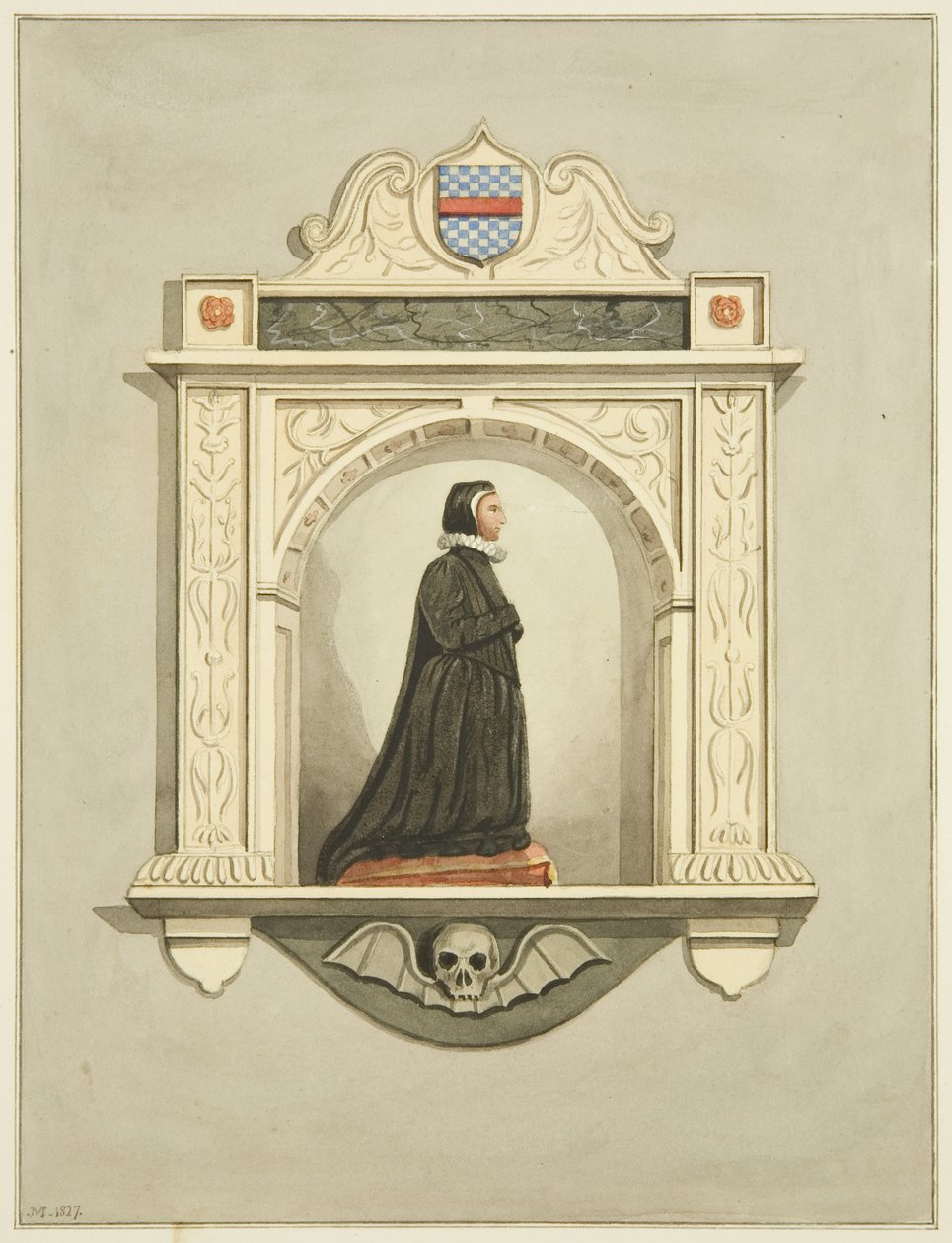 Monument of Mrs. James in St Mark