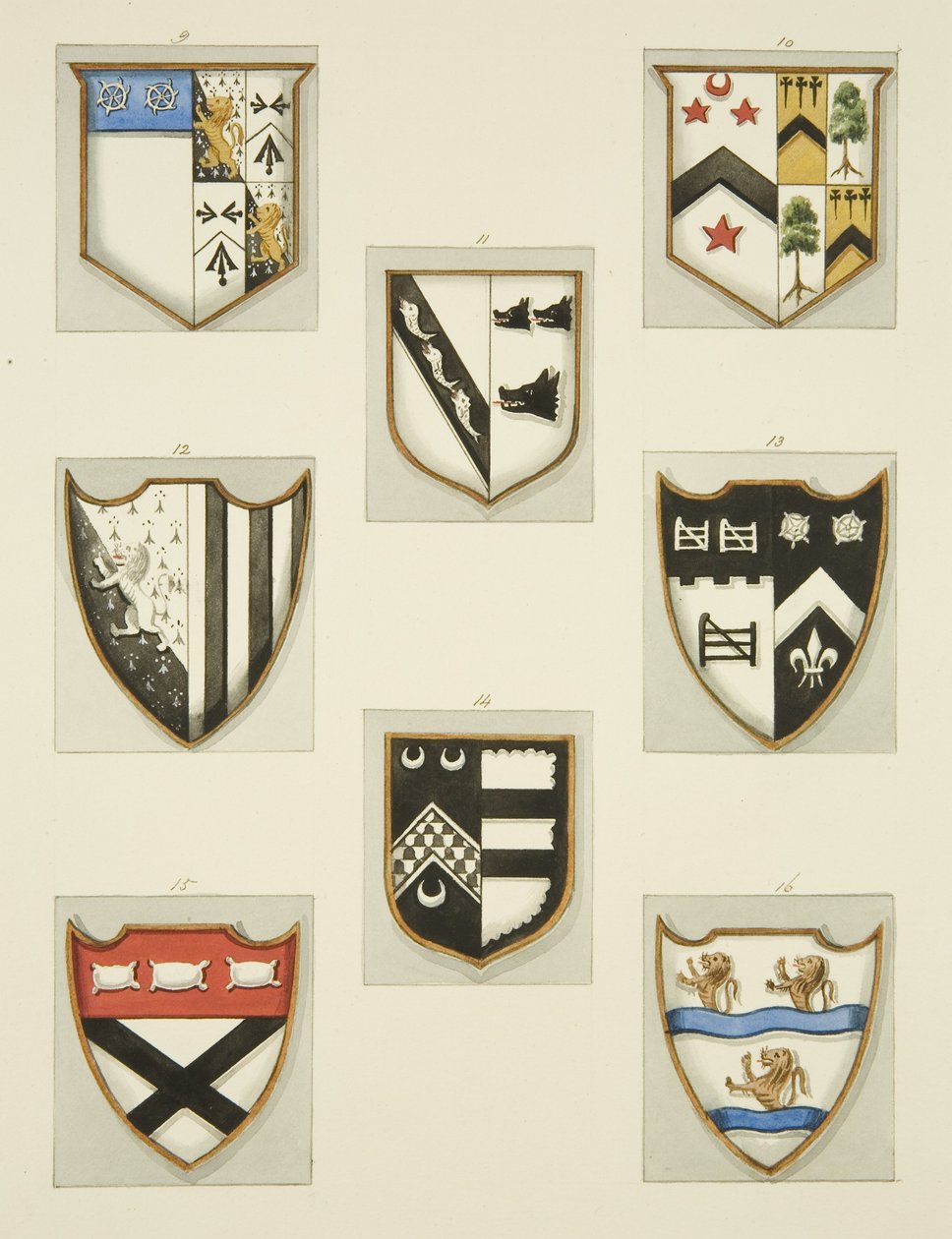 Monumental coats of arms in St Augustine