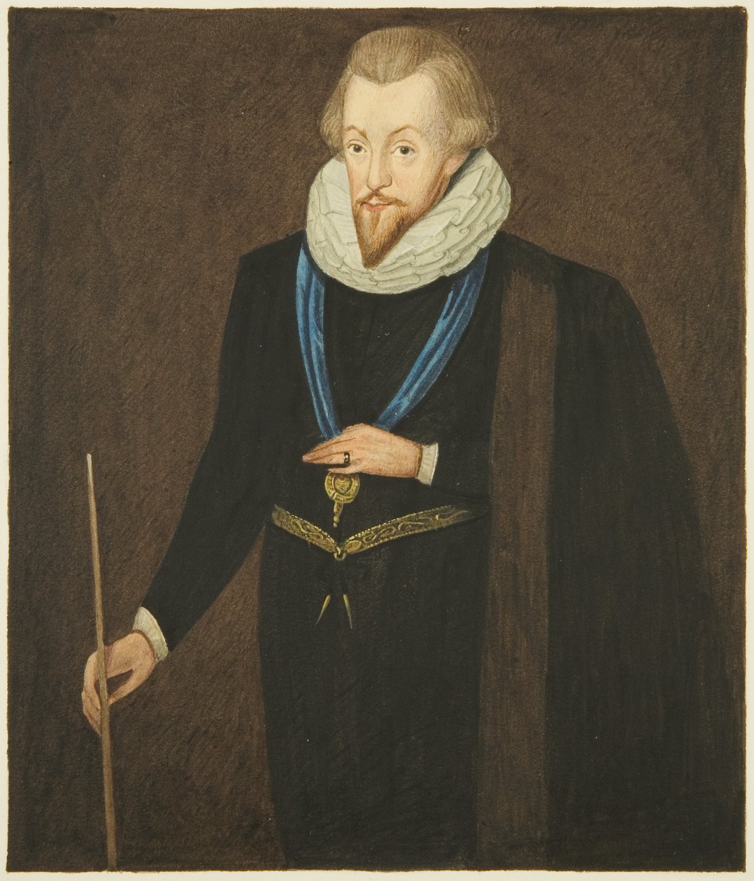 Portrait in the Council House of Robert Cecil, Earl of Salisbury by Joseph Manning