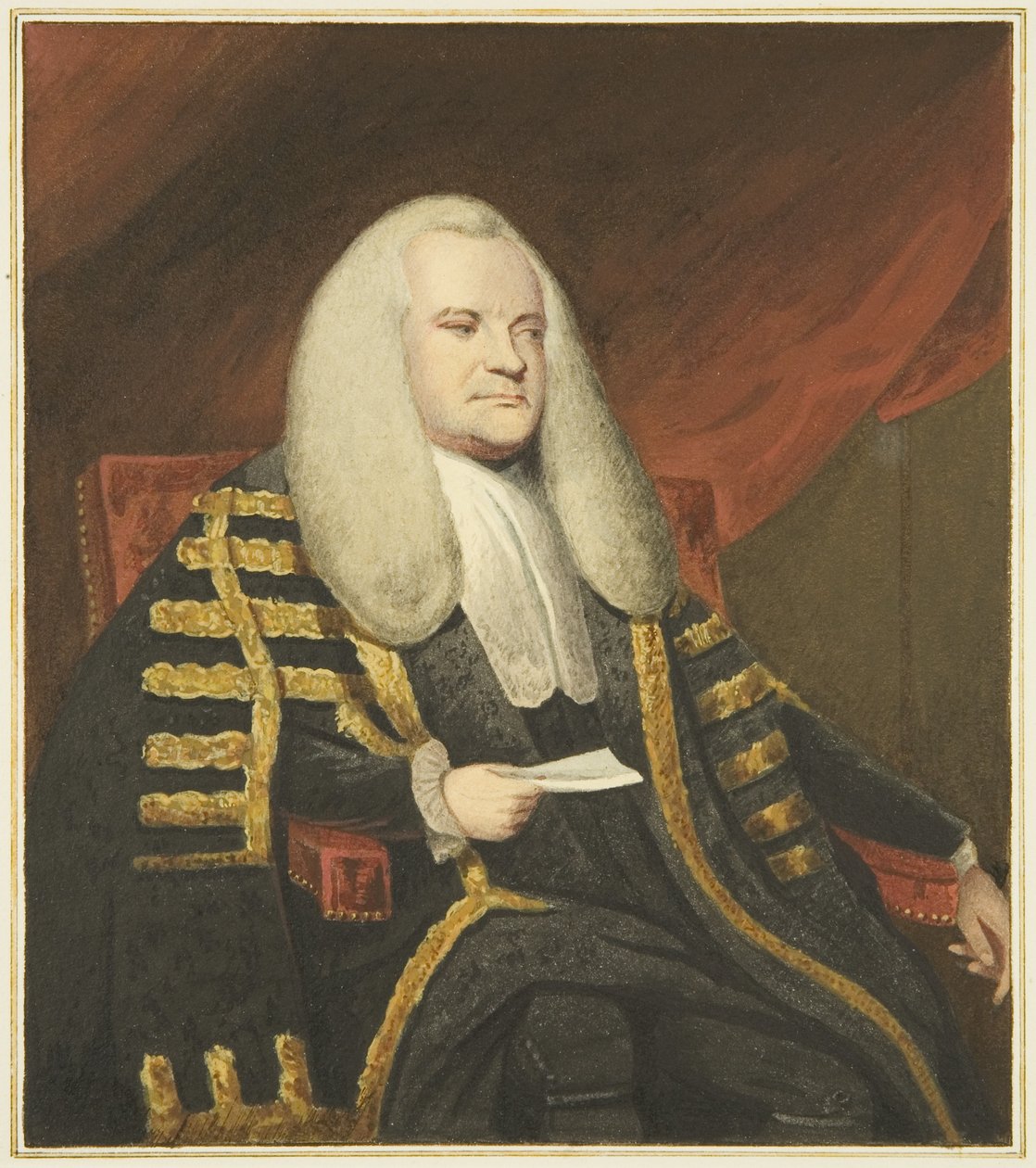 Portrait in the Mansion House, Queen Square, of Lord Ashburton by Joseph Manning