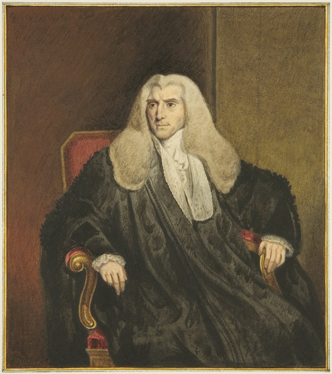 Portrait in the Mansion House, Queen Square, of Sir Vicary Gibbs by Joseph Manning