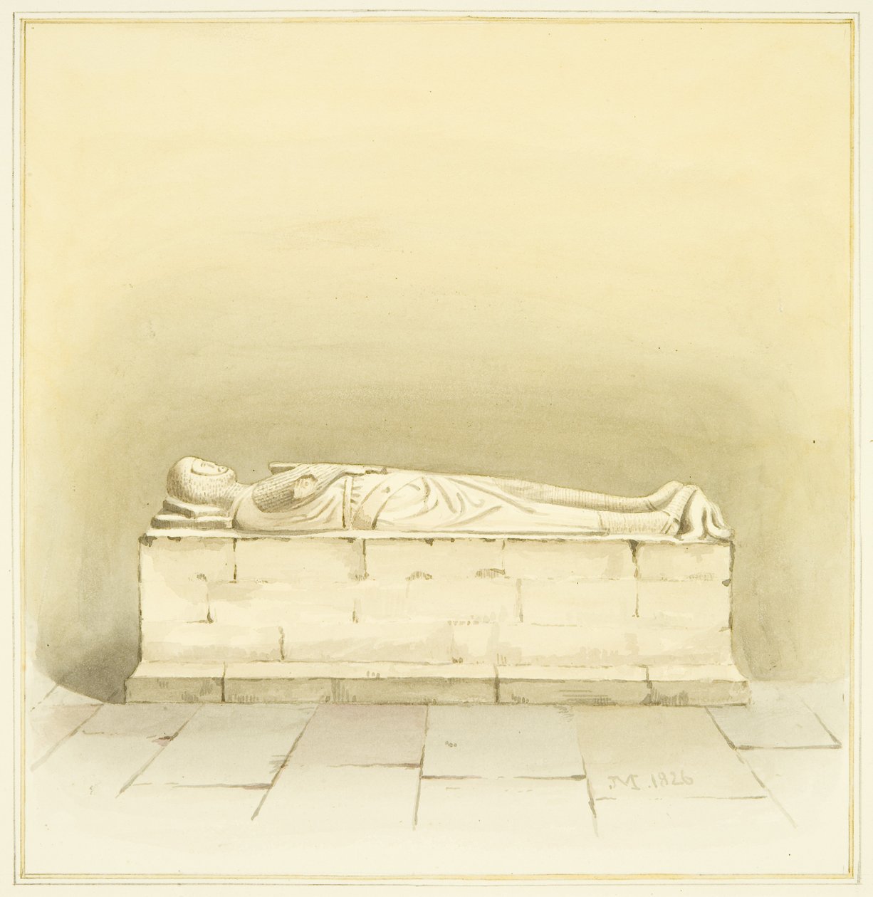 Tomb of Robert de Berkeley in St Mary Redcliffe by Joseph Manning