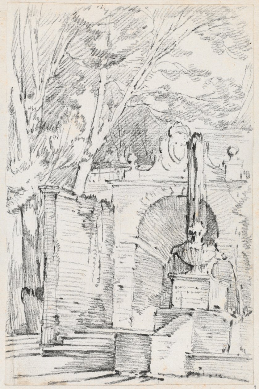 Fountain of Pomona in the Gardens of the Villa d