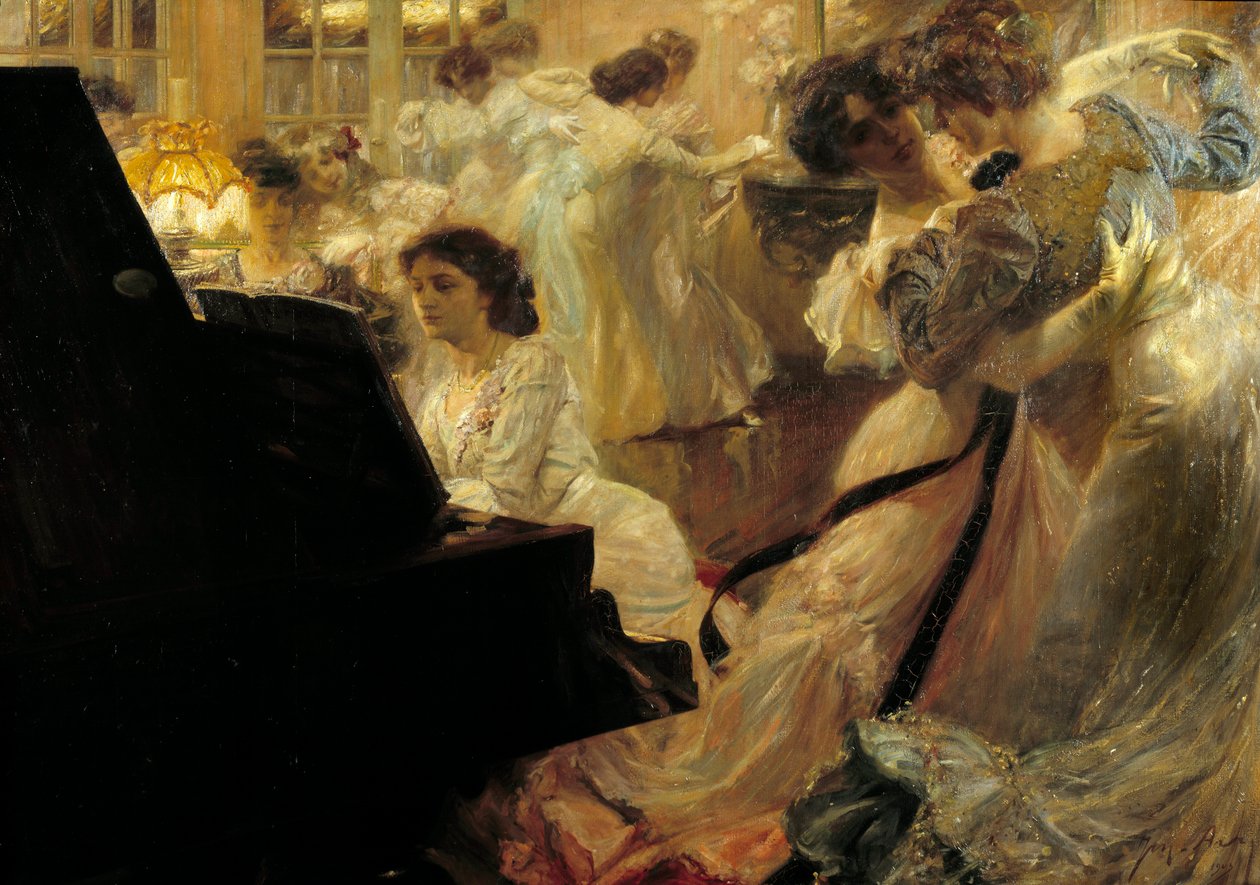 Belle Epoque: White Ball by Joseph Marius Avy