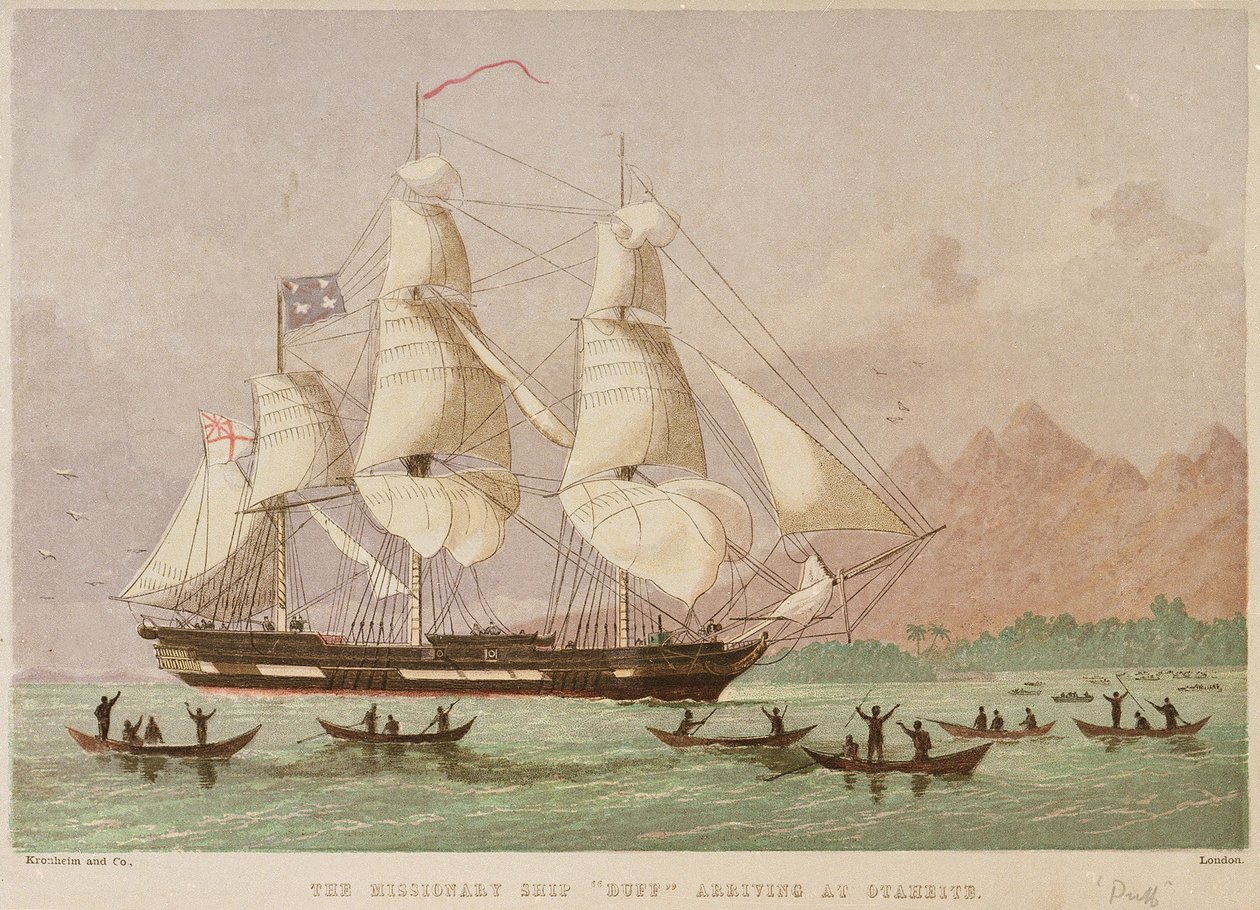 The missionary ship 