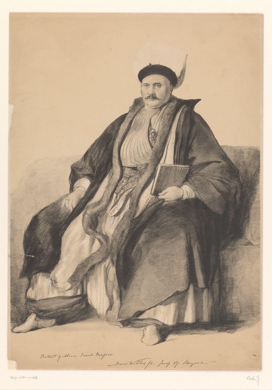 Portrait of Abram Jacob Messir by Joseph Nash