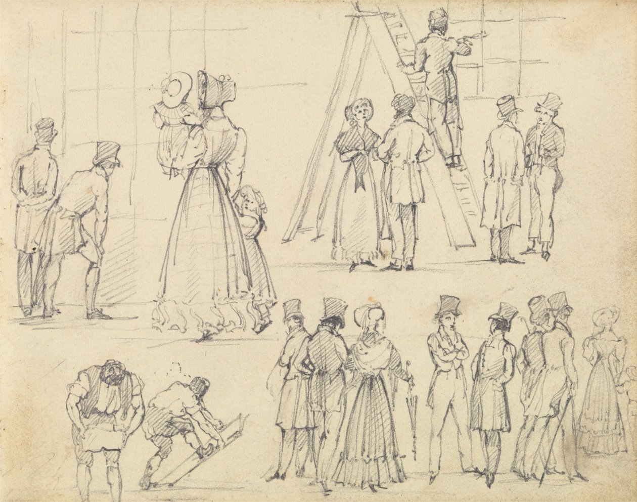 Street Activity by Joseph Nash