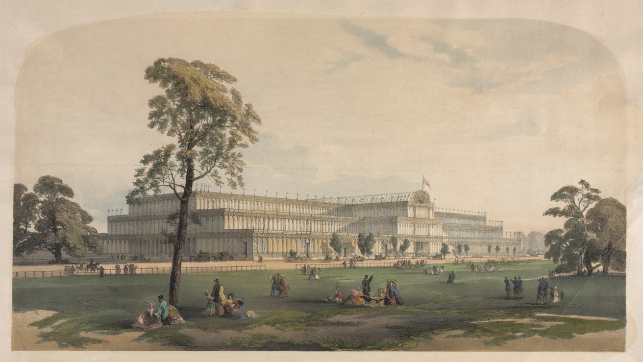 The Crystal Palace by Joseph Nash