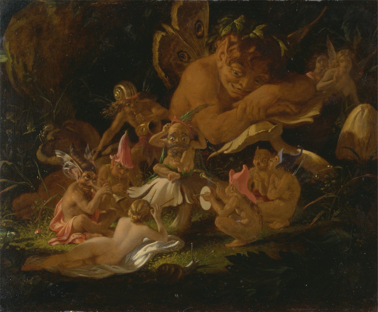 Puck and Fairies, from 