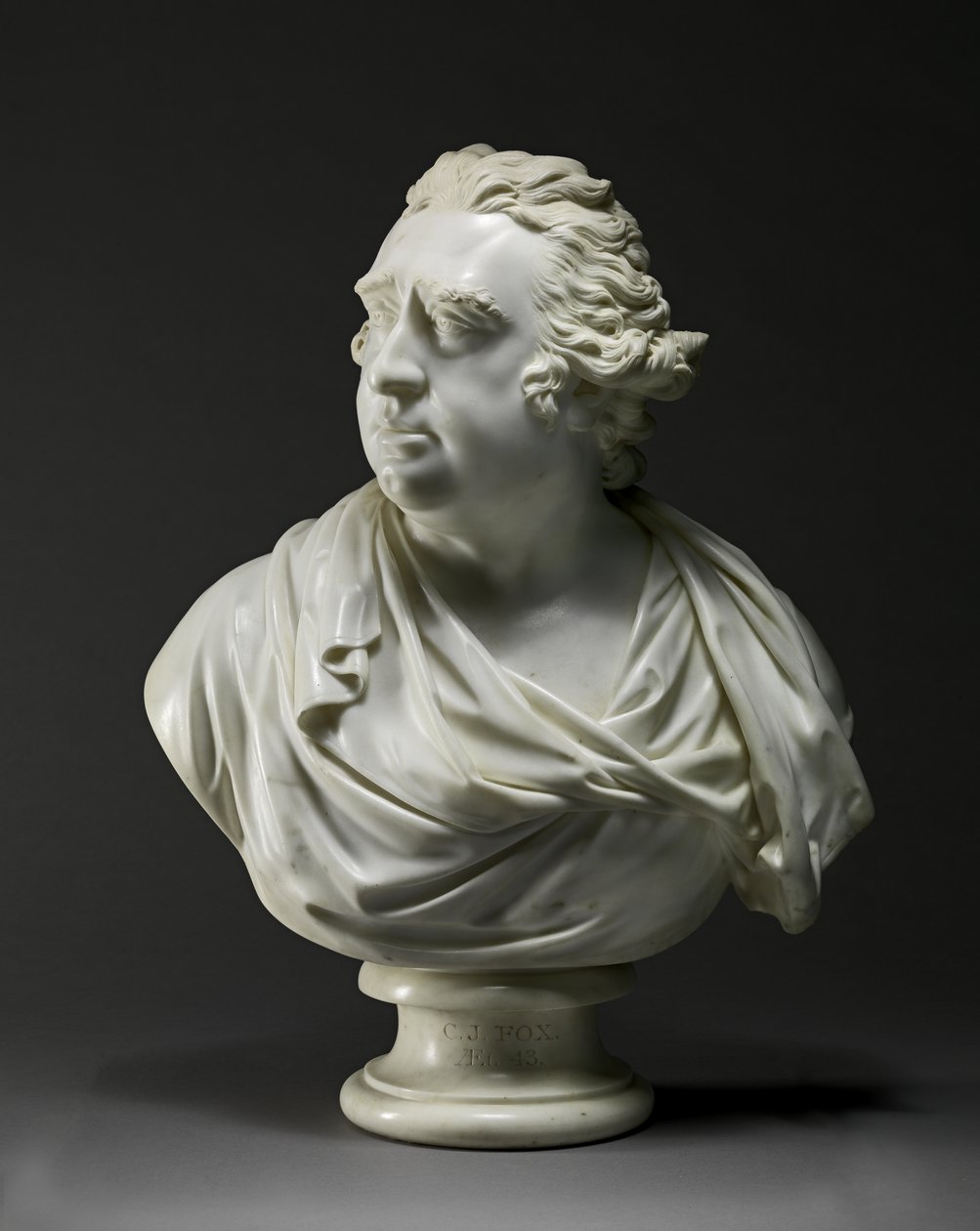 Charles James Fox (1749-1806) by Joseph Nollekens
