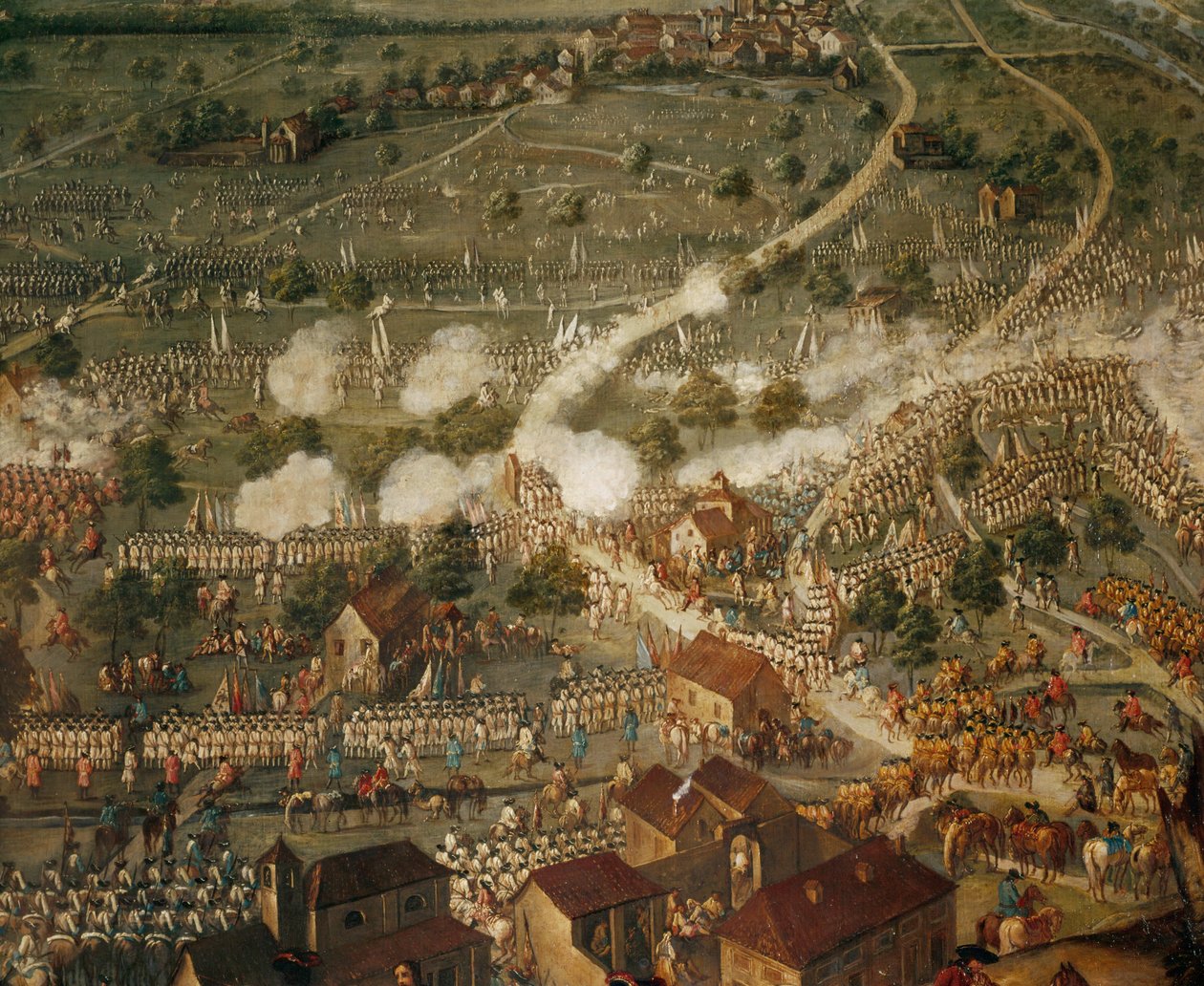 War of the Spanish Succession: Imperial Troops Commanded by Prince Eugene of Savoy Rout French Troops in the Battle of Malplaquet by Joseph Parrocel