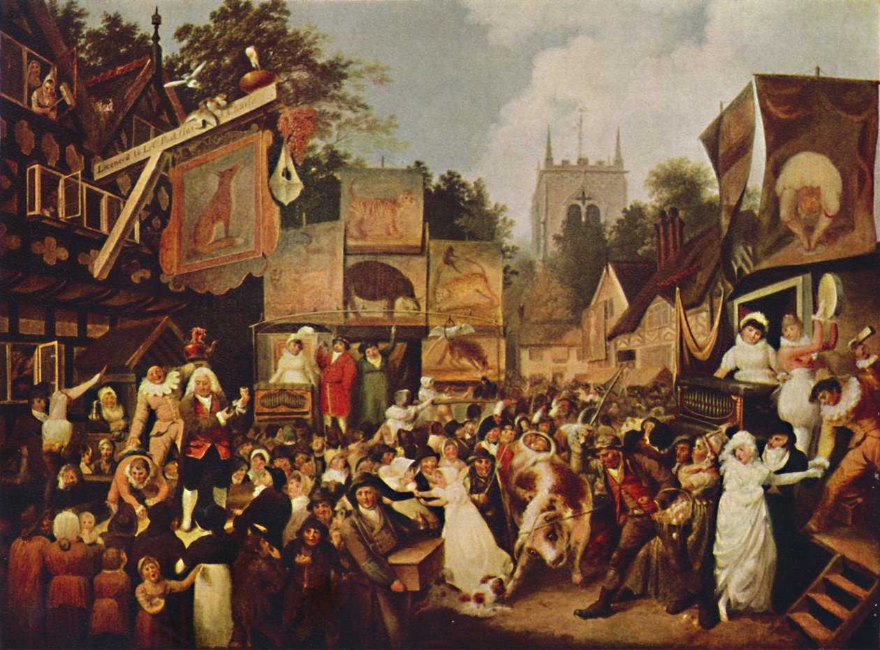 A Village Fair, 1942 by Joseph Parry