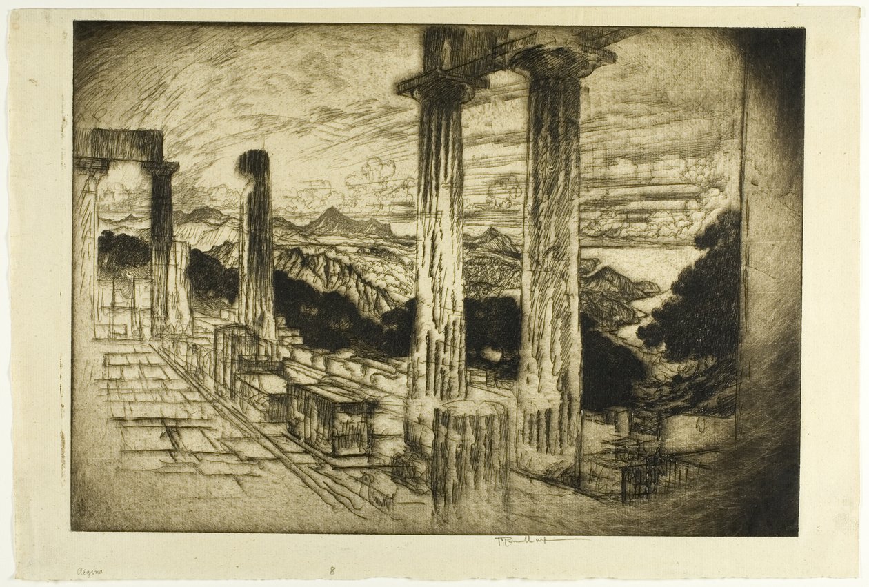 Aegina by Joseph Pennell