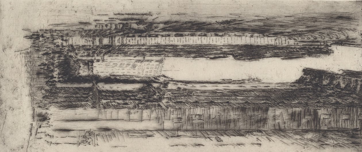 Canyon, No. III, 1904 by Joseph Pennell