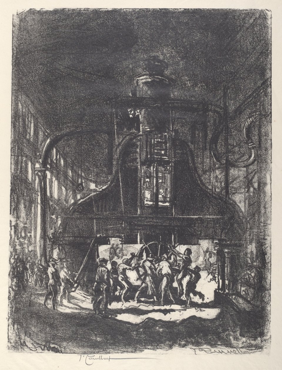 Forging Shells, The Slaves of the Wheel, 1917