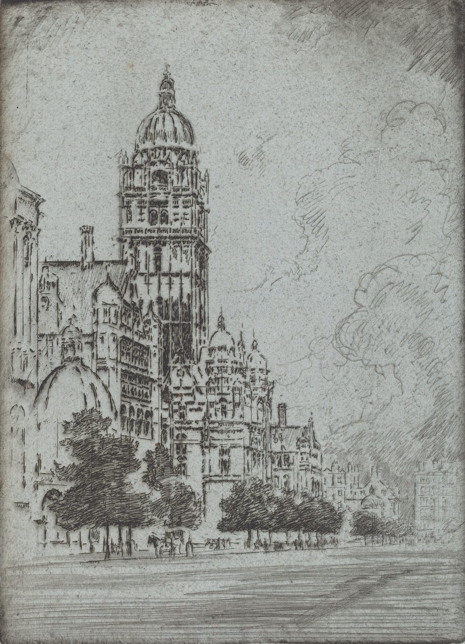 Magnificent Kensington, 1904 by Joseph Pennell