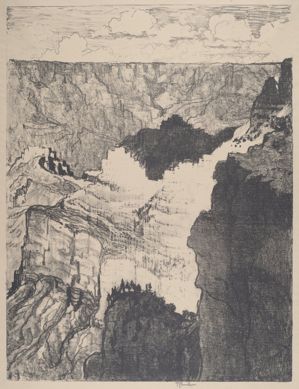 Road to the White City, No.I by Joseph Pennell