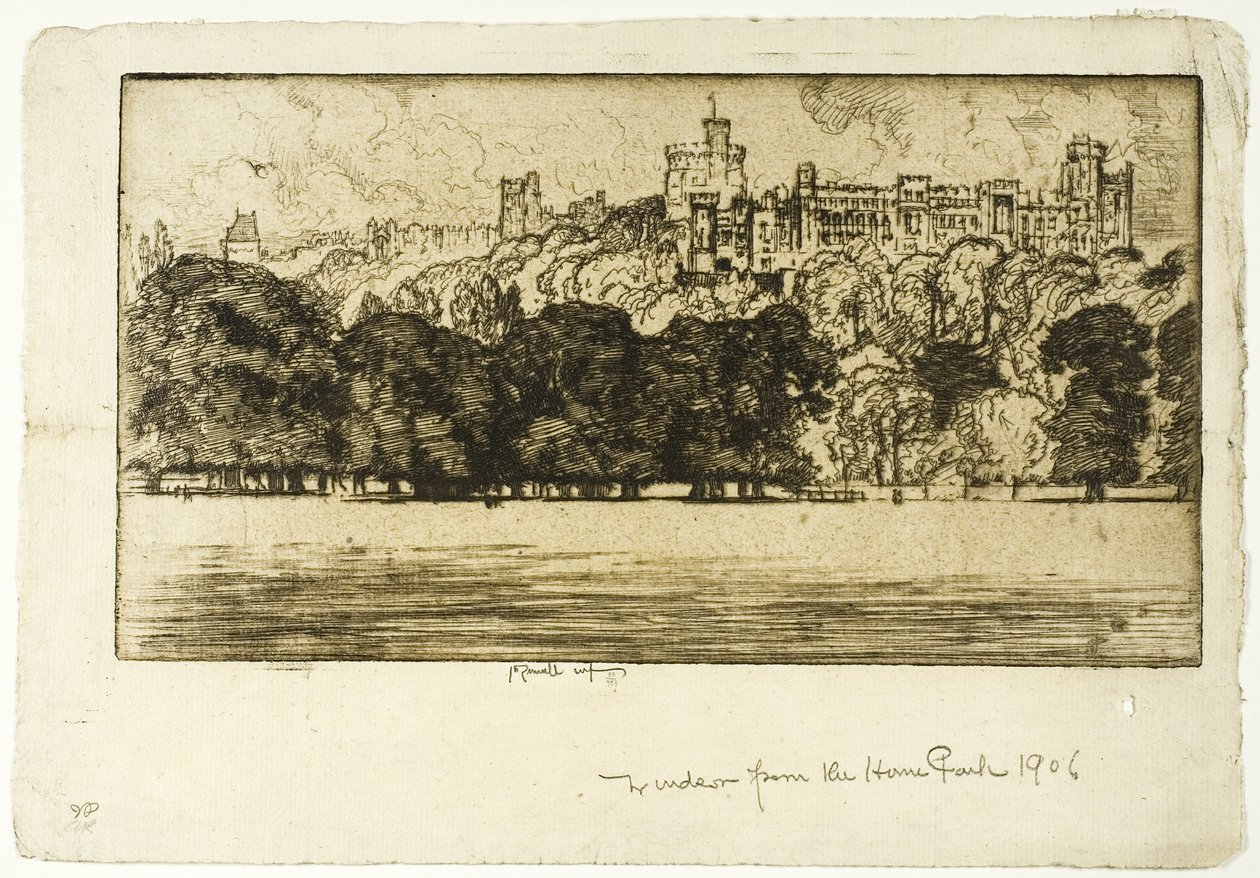 Royal Windsor by Joseph Pennell