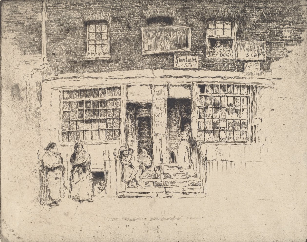 Sunlight Soap, 1905 by Joseph Pennell