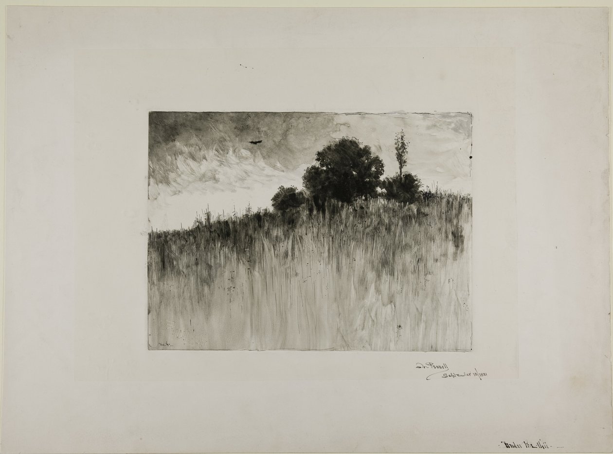 Under the Hill by Joseph Pennell