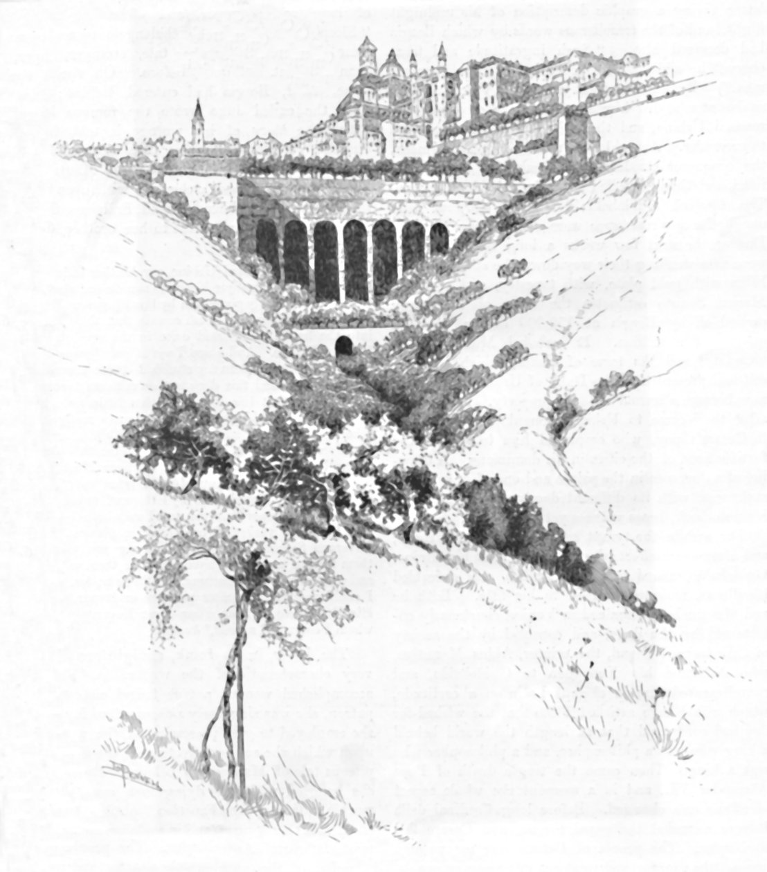 Urbino by Joseph Pennell