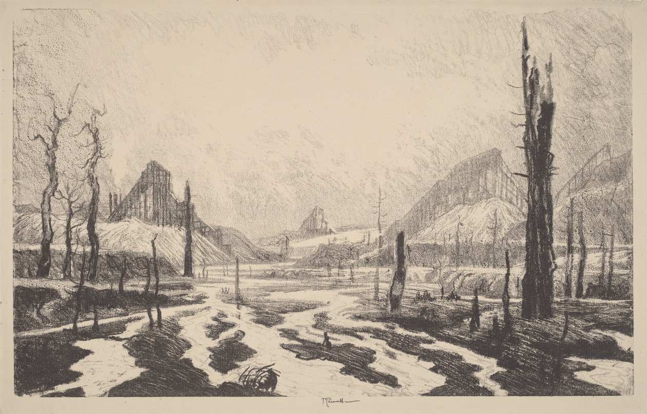 Valley of Desolation by Joseph Pennell