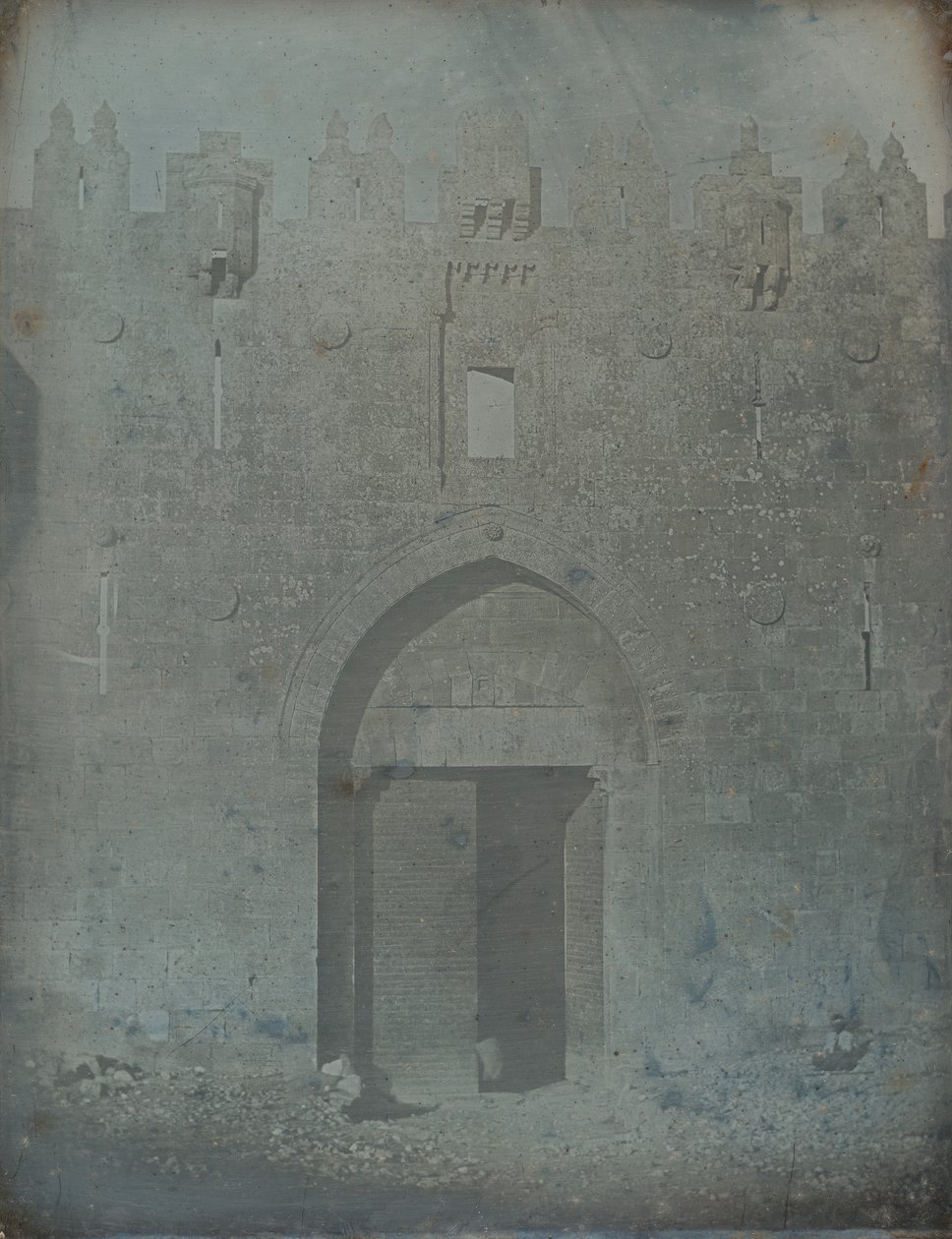 Damascus Gate, Jerusalem by Joseph Philibert Girault De Prangey