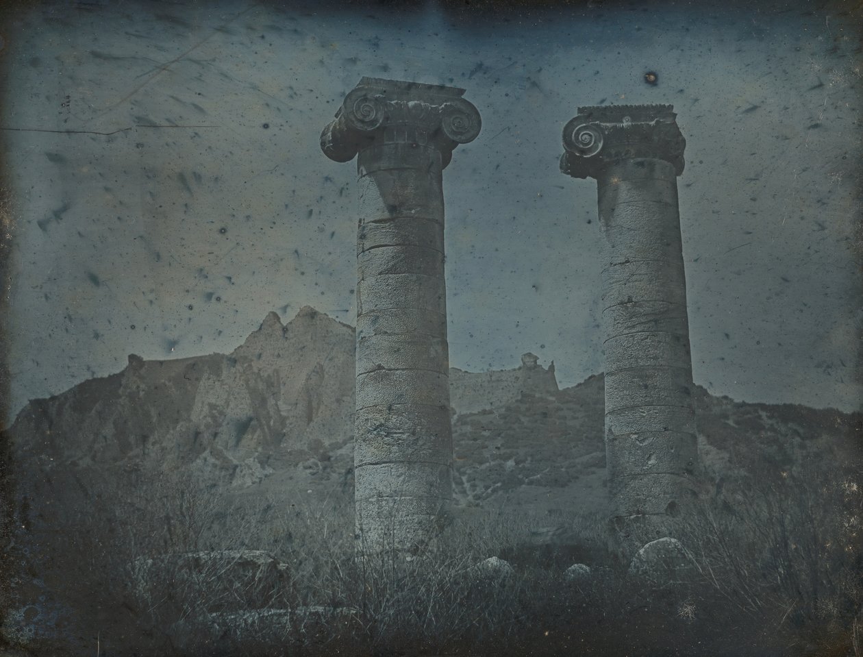 Temple of Artemis, Sardis by Joseph Philibert Girault De Prangey