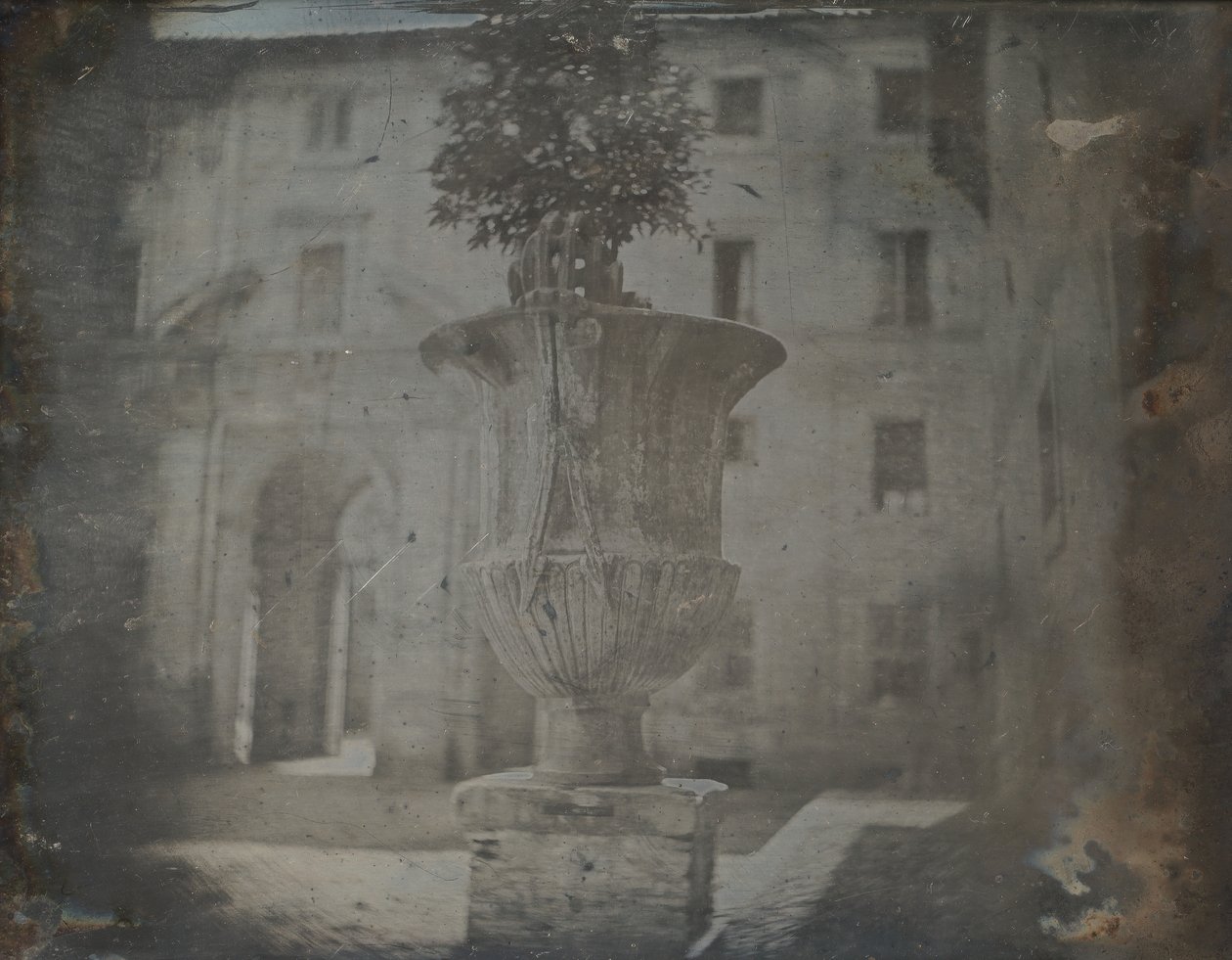 Vase, Santa Cecilia in Trastevere, Rome, 1842 by Joseph Philibert Girault De Prangey