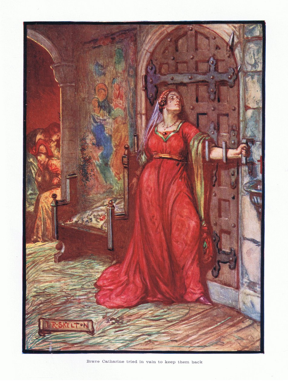 Brave Catherine Tried in Vain to Keep Them Back by Joseph Ratcliffe Skelton