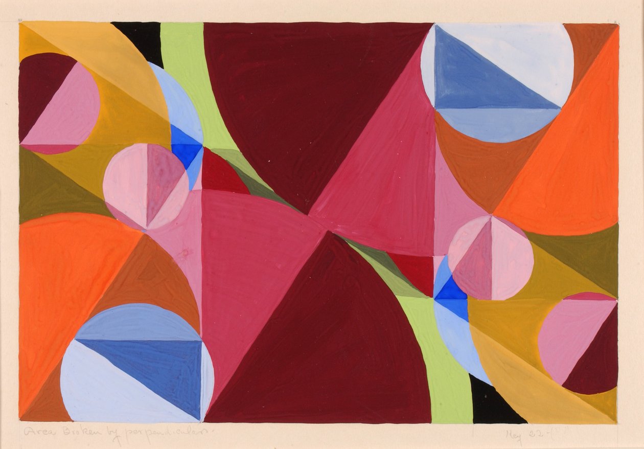 Area Broken by Perpendiculars by Joseph Schillinger